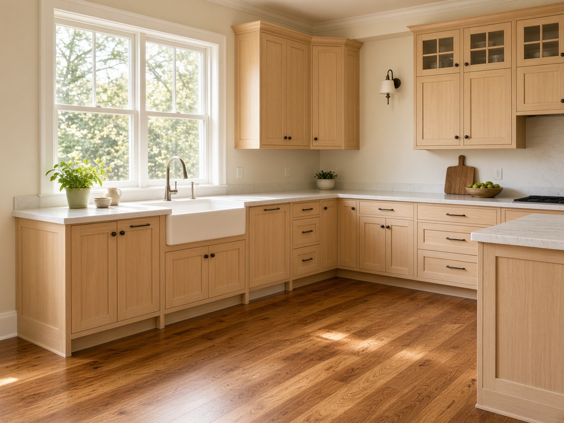 Finished kitchen after restoration rebuild